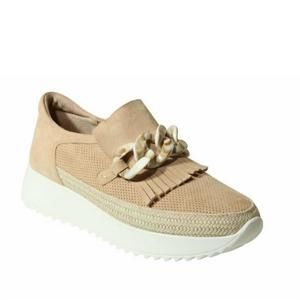 NEW VANELI women's qerene sneaker in nude suede